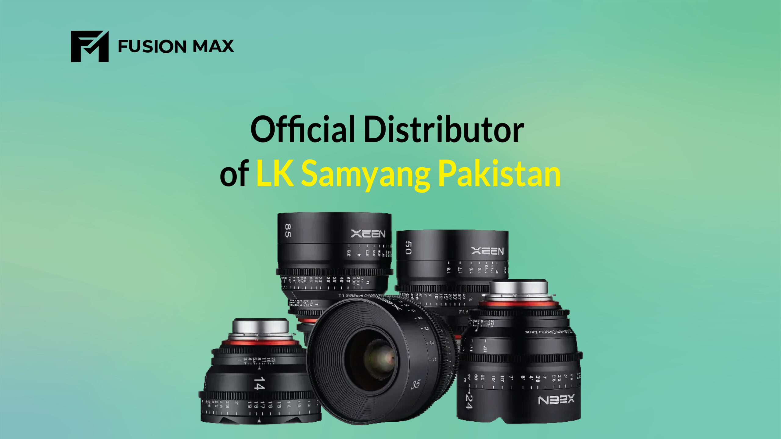 Official Distributor of LK samyang pakistan samyang lenses