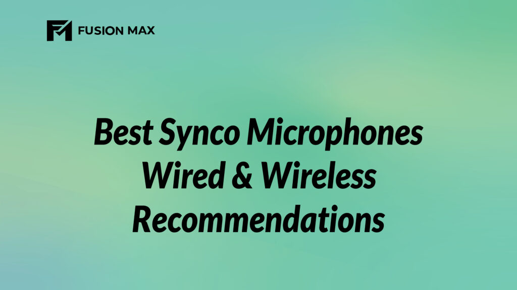 Best Sunco wireless and wired mic