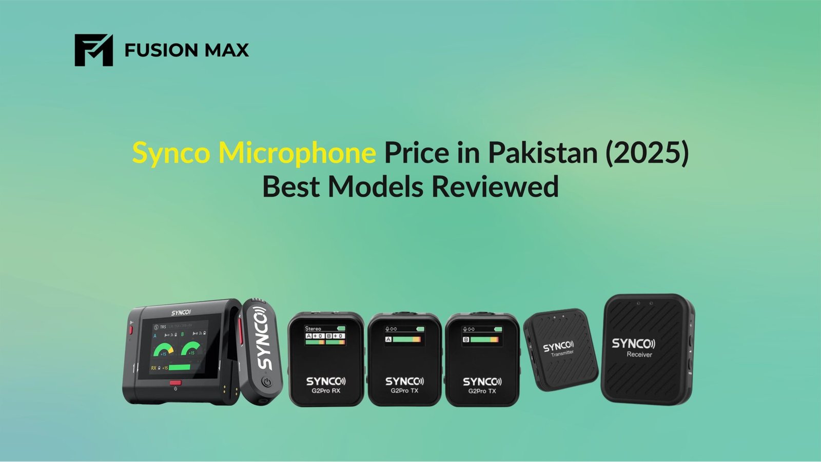 Synco Microphone Price in Pakistan (2025)