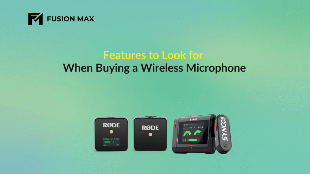 Top Features to Look for When Buying a Wireless Microphone for Vlogging