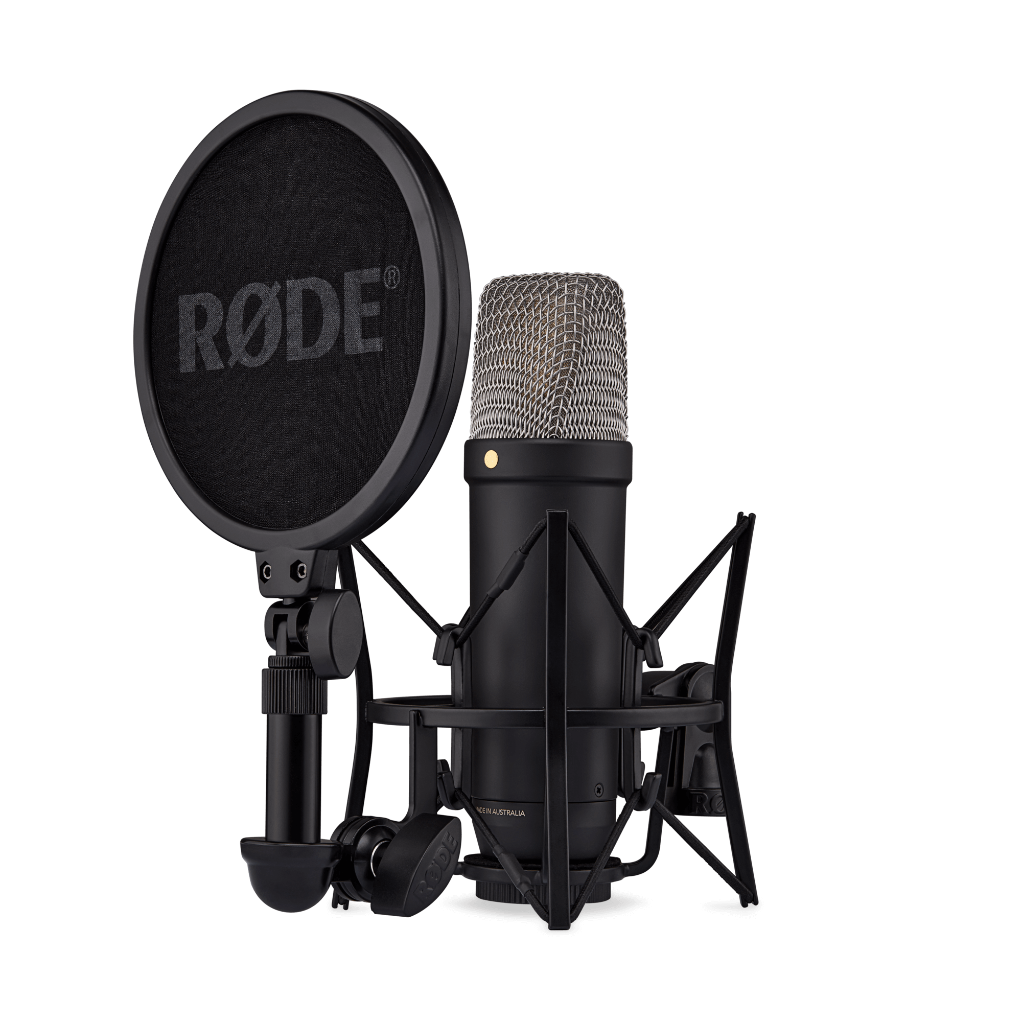 rode-nt1-5th-generation-black-3-quarter-with-shock-mount