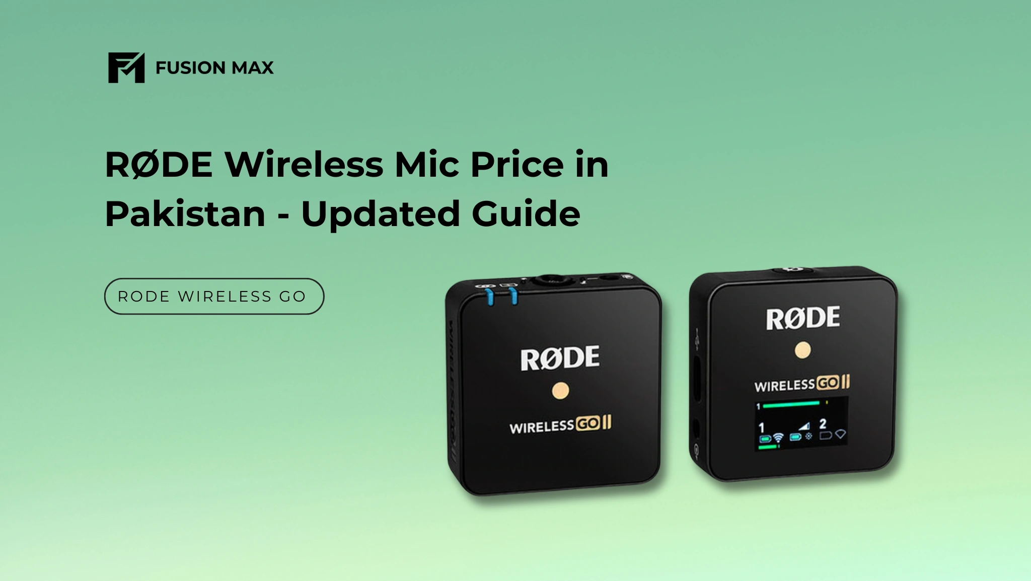 RØDE Wireless Mic Price in Pakista