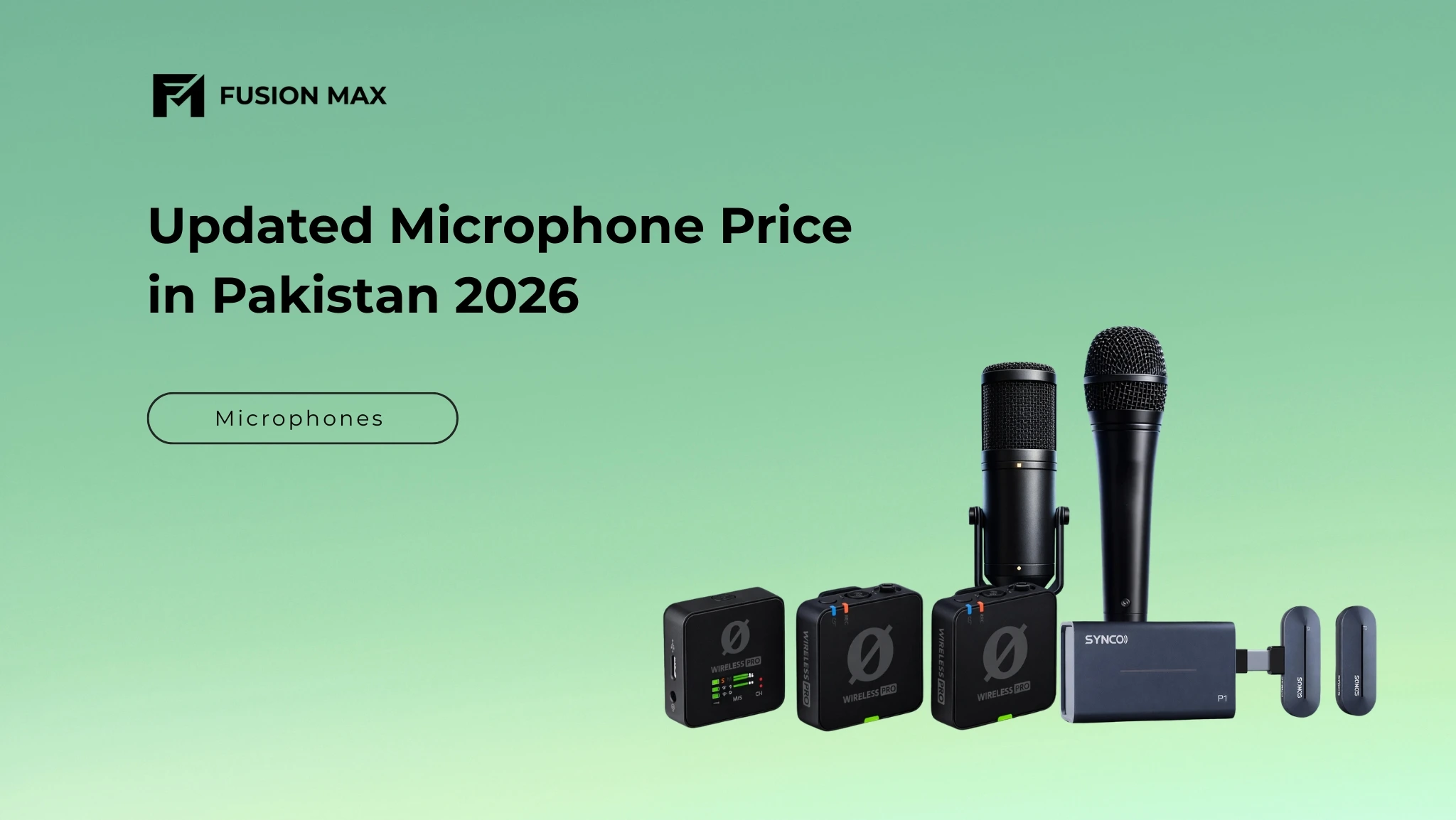 Updated Microphone Price in Pakistan 2026