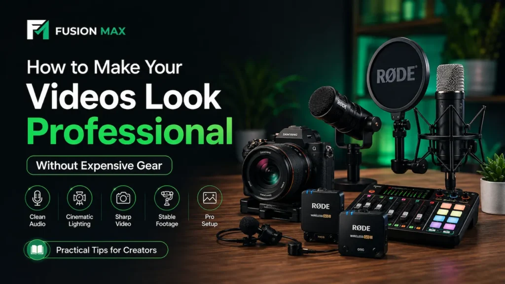 How to Make professional video setup in 2026 (Even Without Expensive Gear)